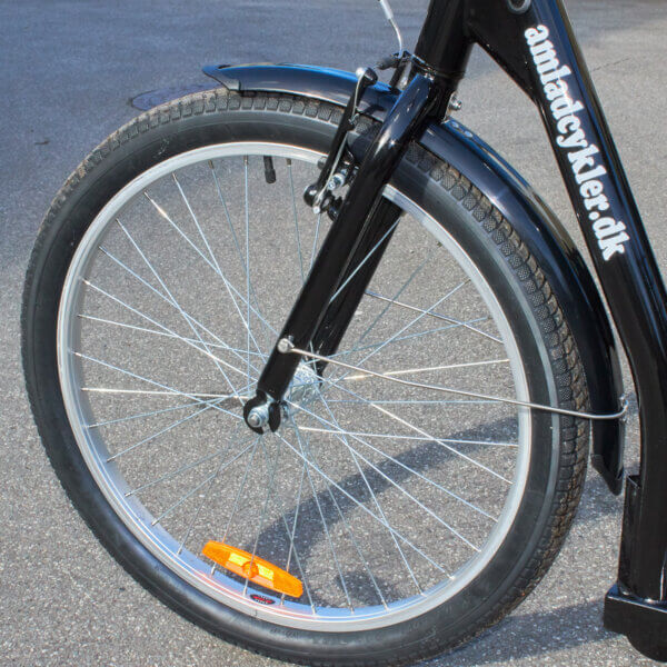 Framhjul för Trehjuling Vuxen Amladcyklar