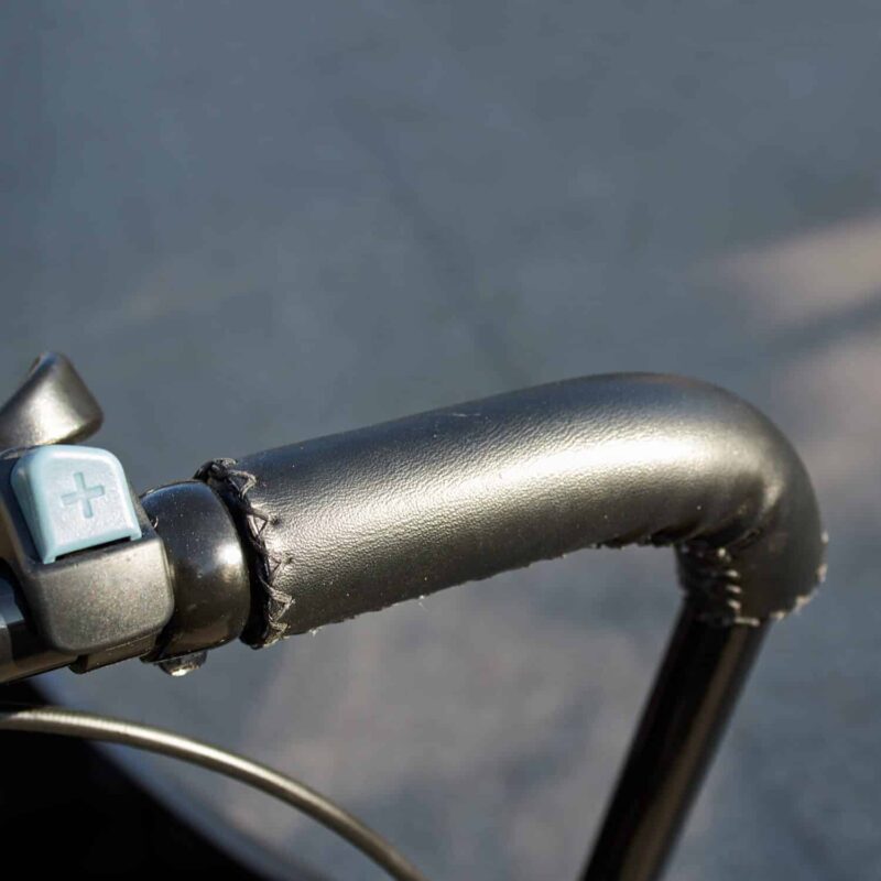 Läderhandtag till lådcykel Amladcyklar