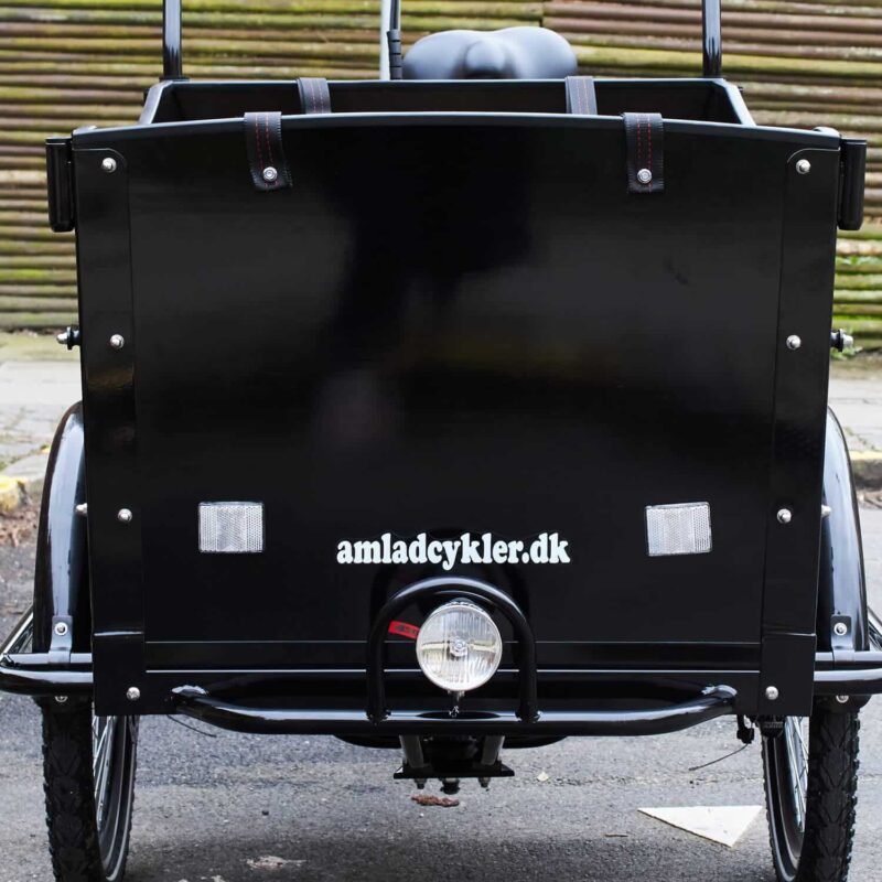 Träpaneler för el lådcykel – komplett set