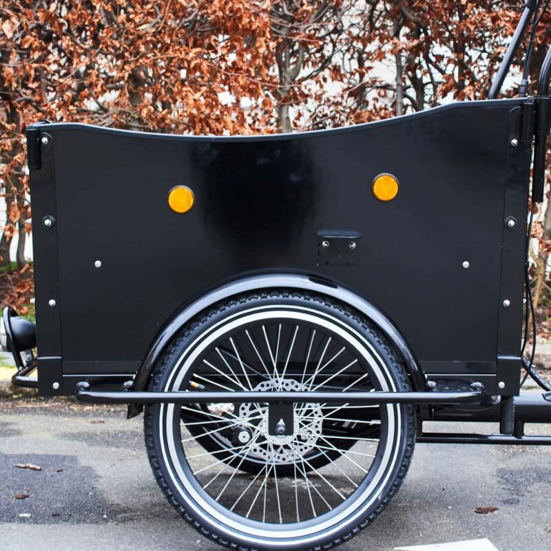 Träpaneler för din El lådcykel Amladcyklar