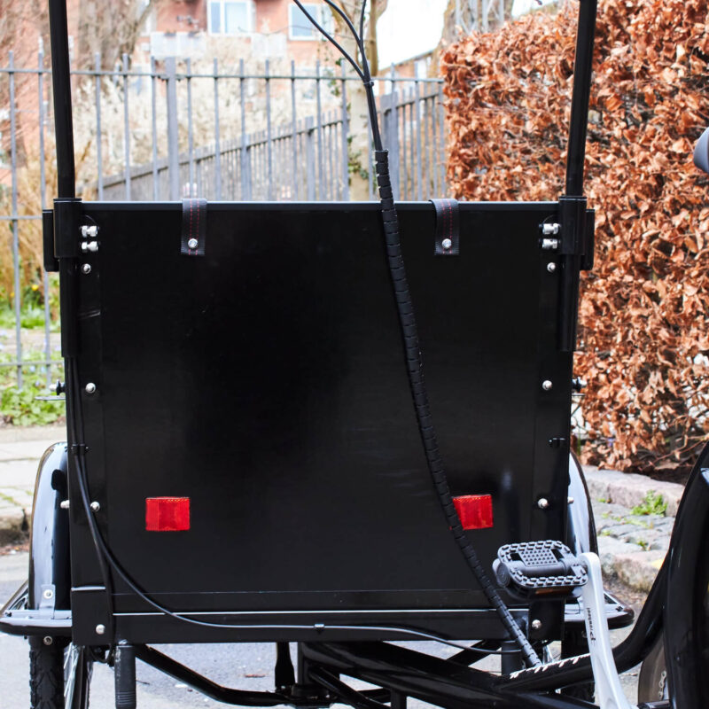 Träpaneler för din El lådcykel Amladcyklar